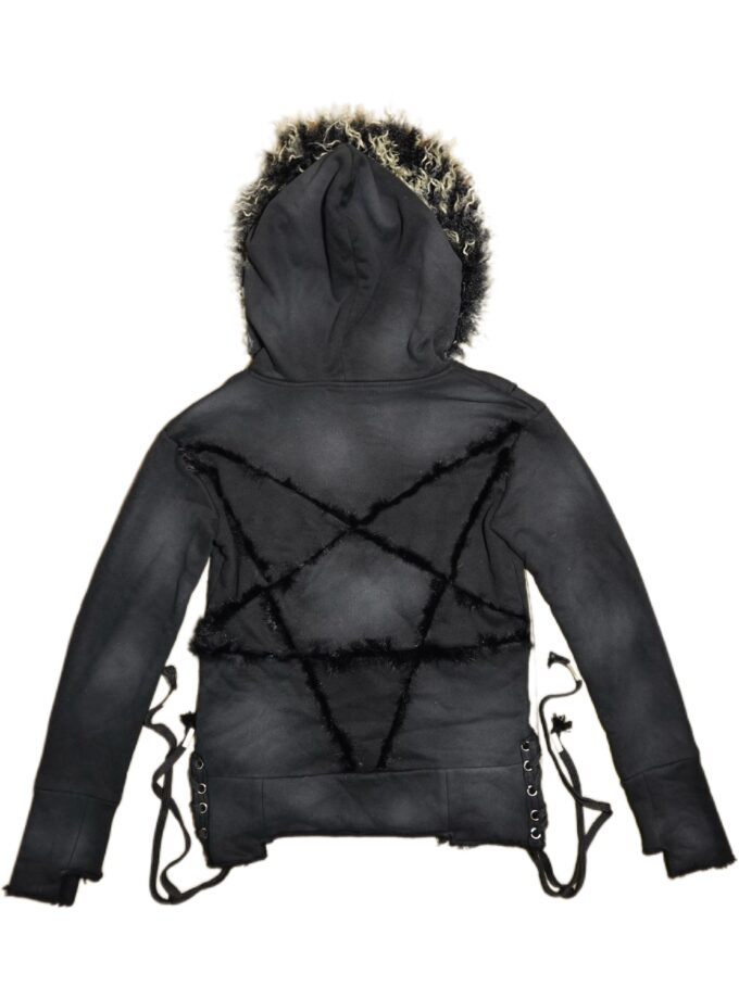 crow (Includes two fur collar colors as a free gift)