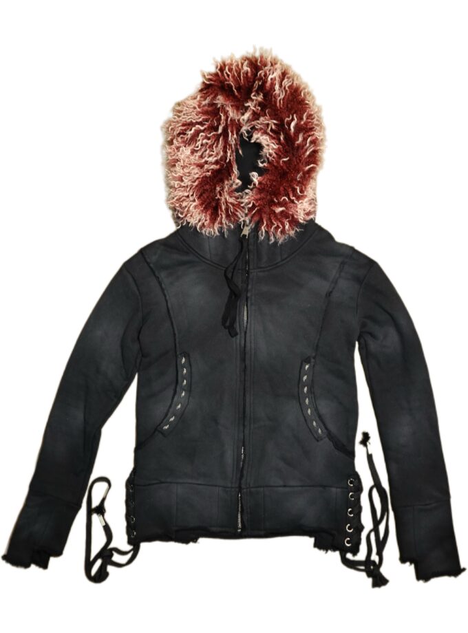 crow (Includes two fur collar colors as a free gift)