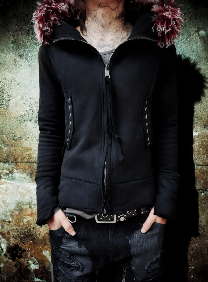 crow (Includes two fur collar colors as a free gift)